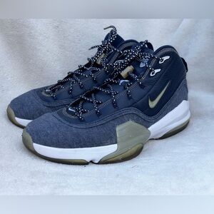 NIKE Air Pippen 6 Shoes Men's Size 11.5 Blue Denim style 705065-400